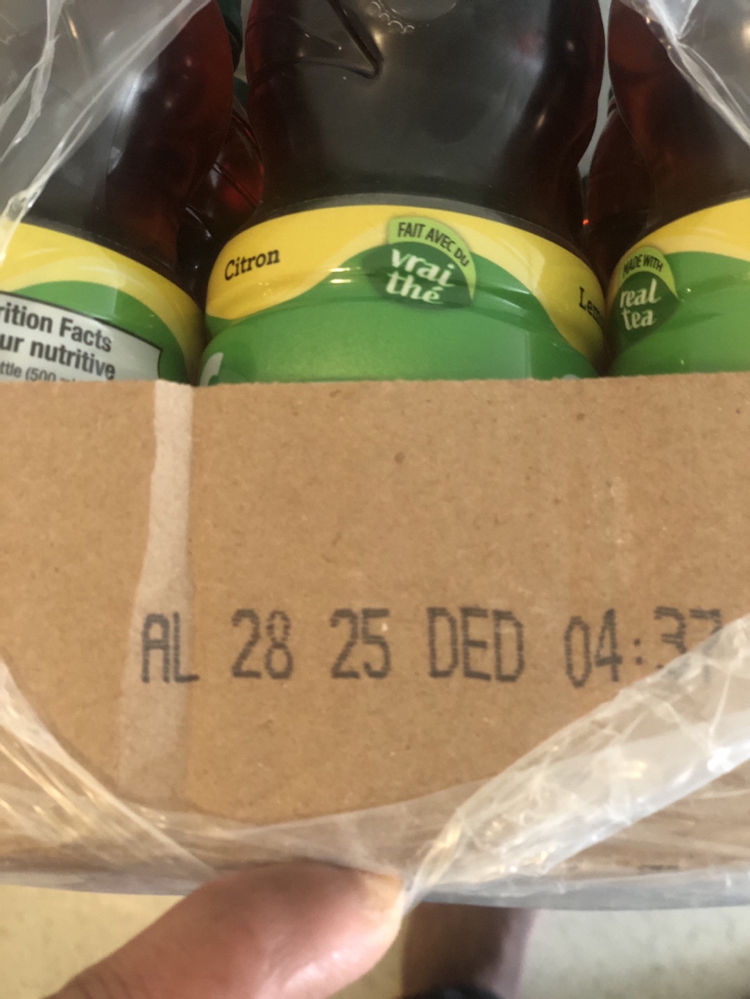 I’ve tea packs