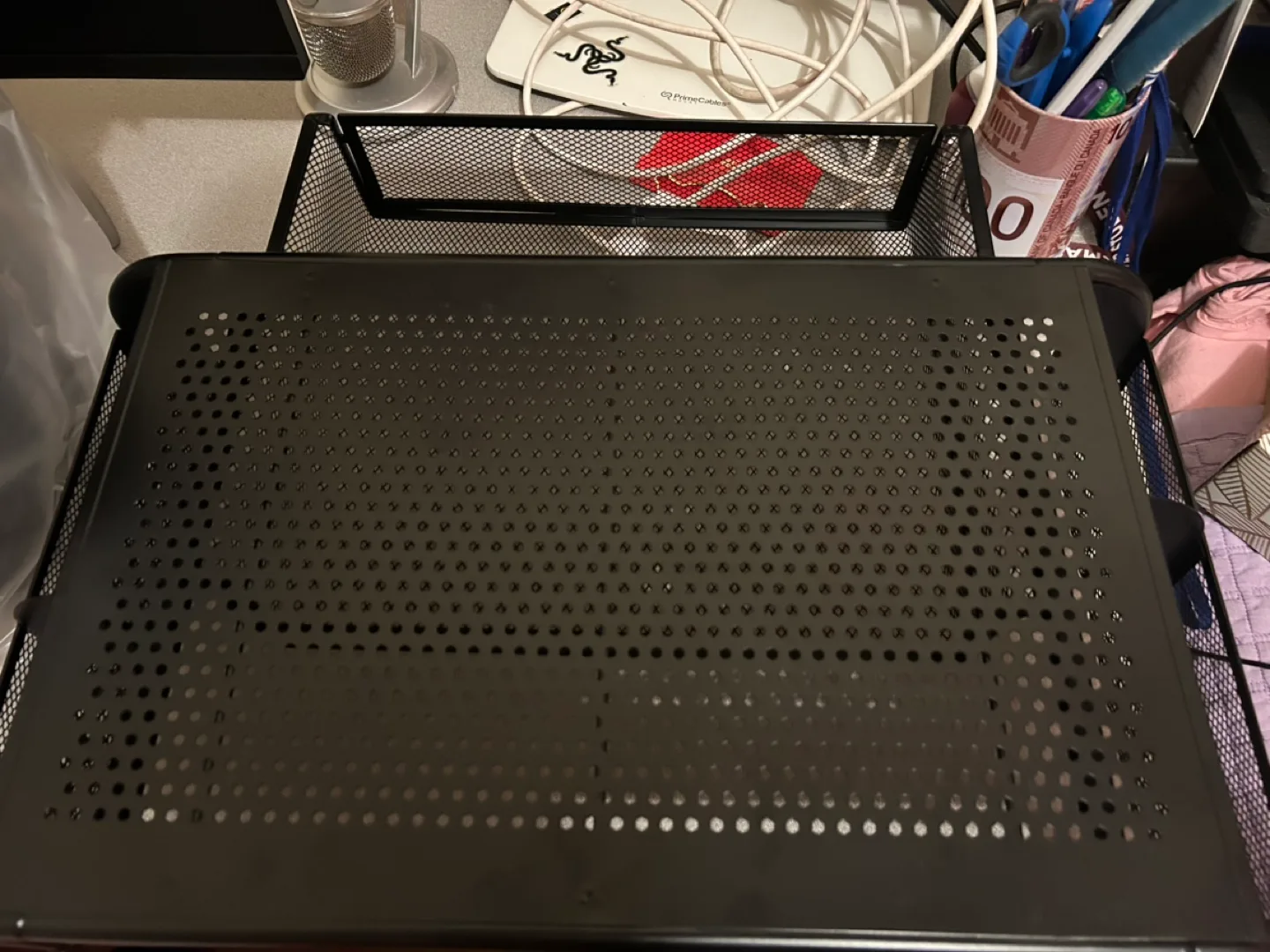 Monitor Stand Riser with Organizer Draws image indicator(4)