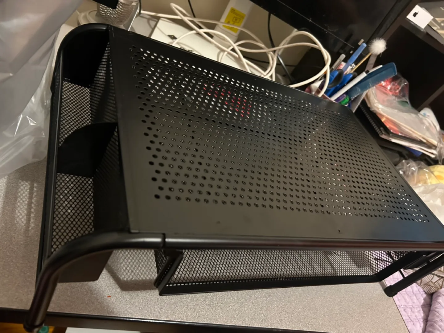 Monitor Stand Riser with Organizer Draws image indicator(3)