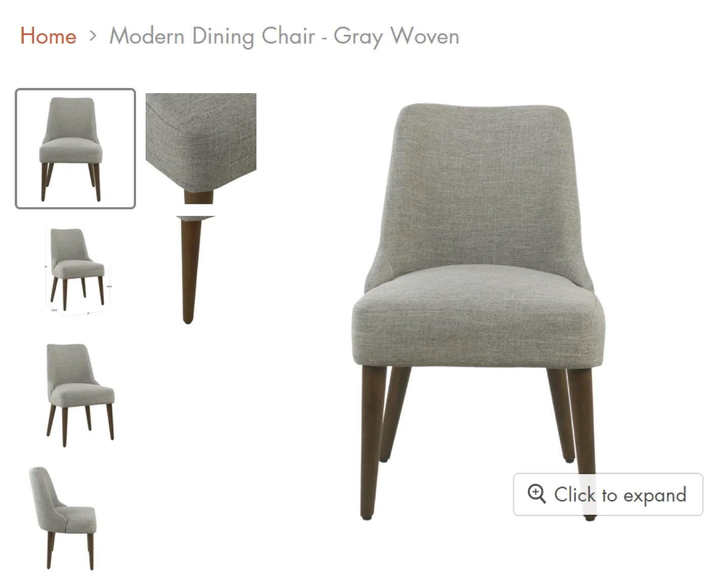 Assembled Mid-Century Modern living room chair image indicator(4)