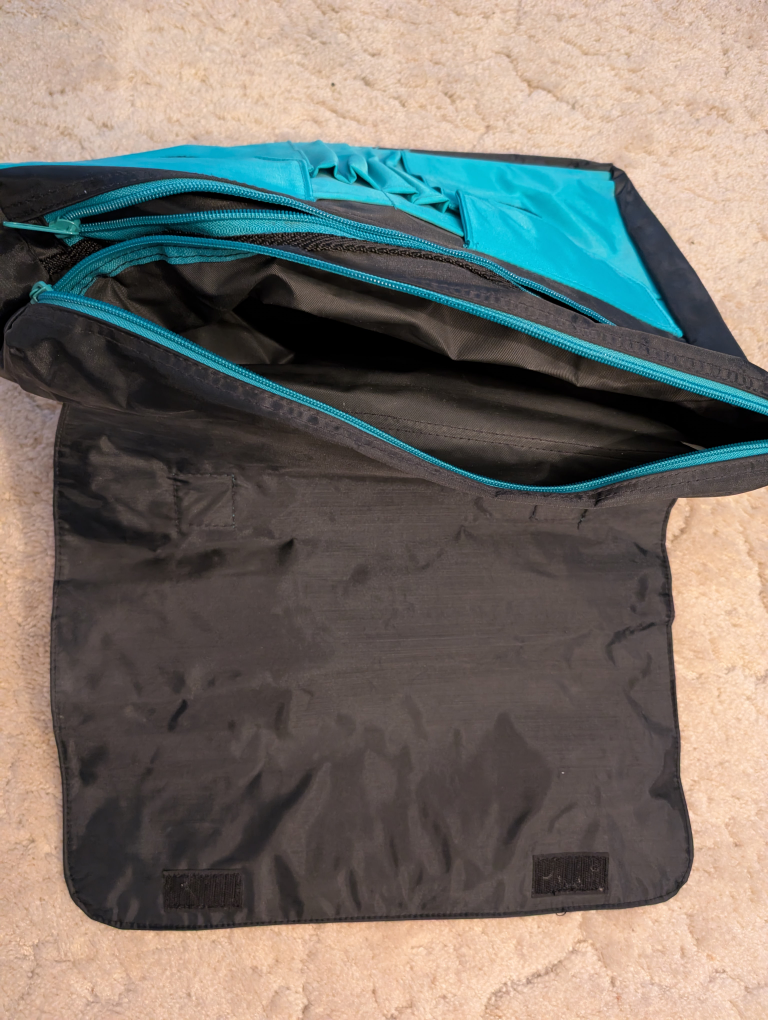 Black and Teal Shoulder Bag - photo 3