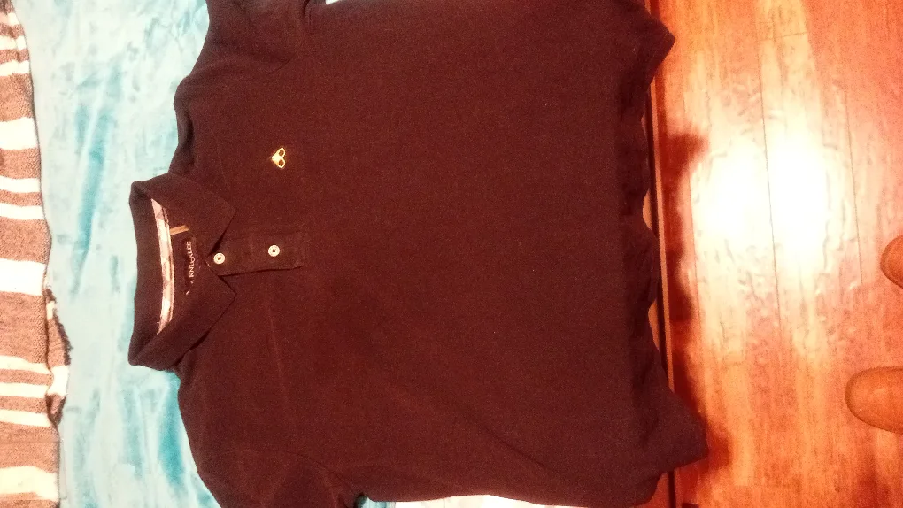 Moose Knuckles Men's Navy BluePolo Shirt