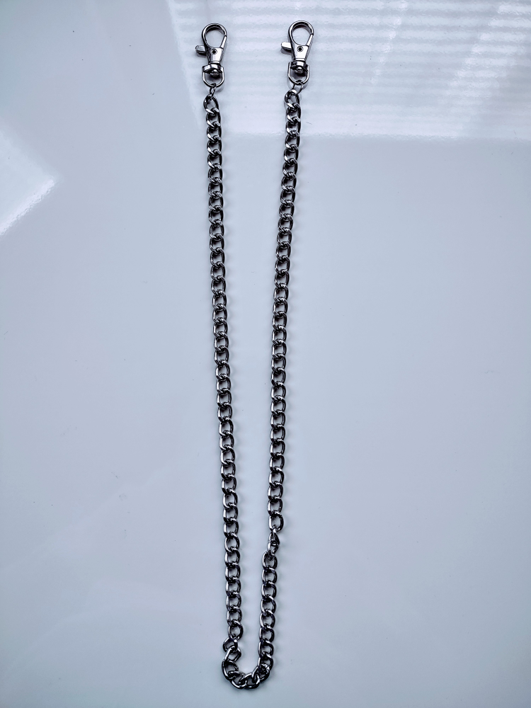 Silver Metal Chain Belt - photo 2