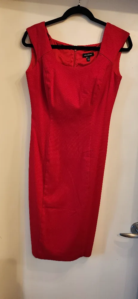 Red Pencil Dress image indicator(2)