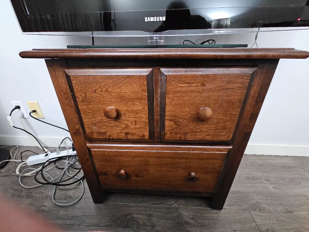 Solid Wood Small Bed Side Drawers thumbnail