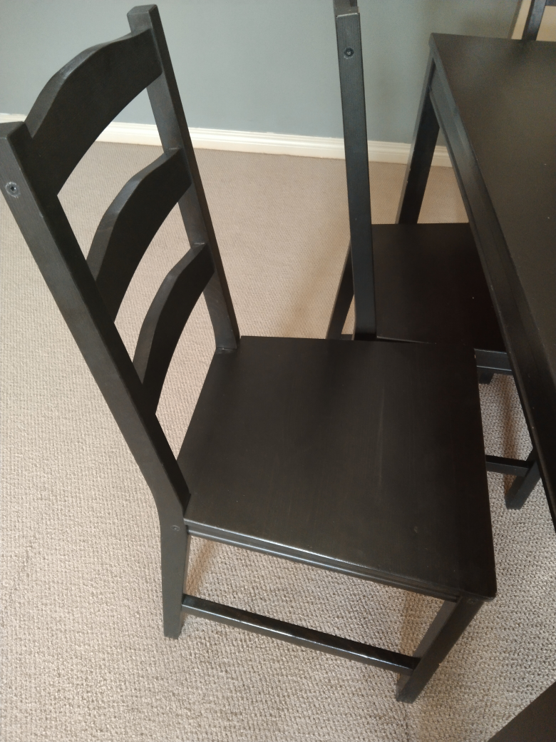 Dining Table and Four Chairs Set - photo 4