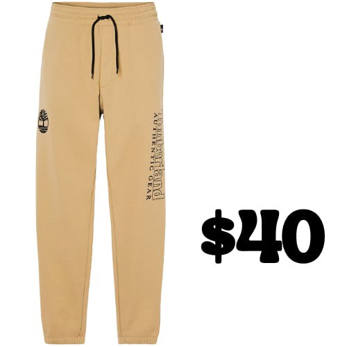 Timberland Authentic Gear Joggers  Tan- Size M