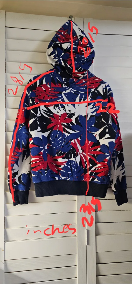 Tommy Hilfiger Tropical Print Hoodie🏈🏟️ 🏆 image indicator(5)