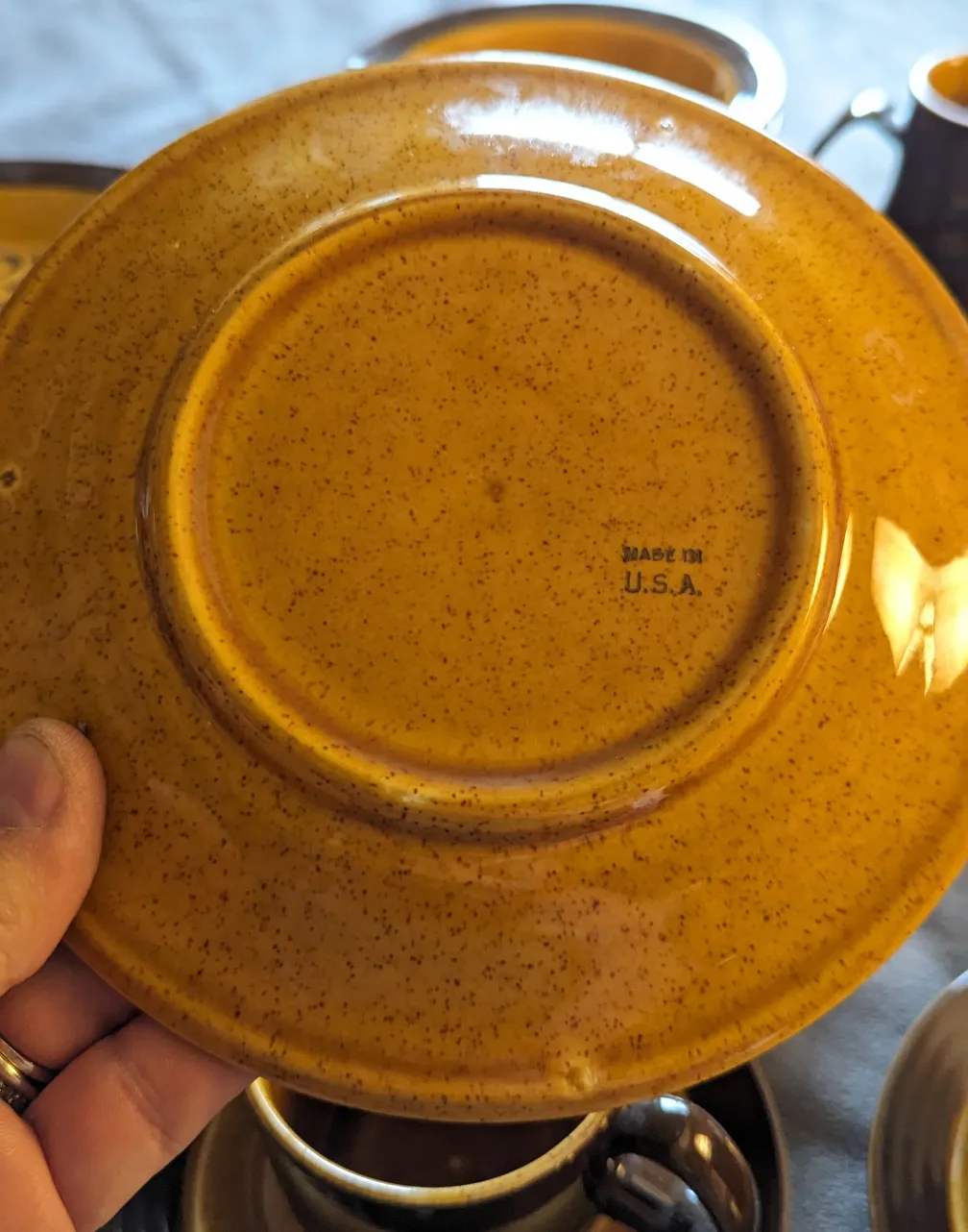 MCM Homer Laughlin Andre Ponche Design 1970s 🏈 image indicator(8)