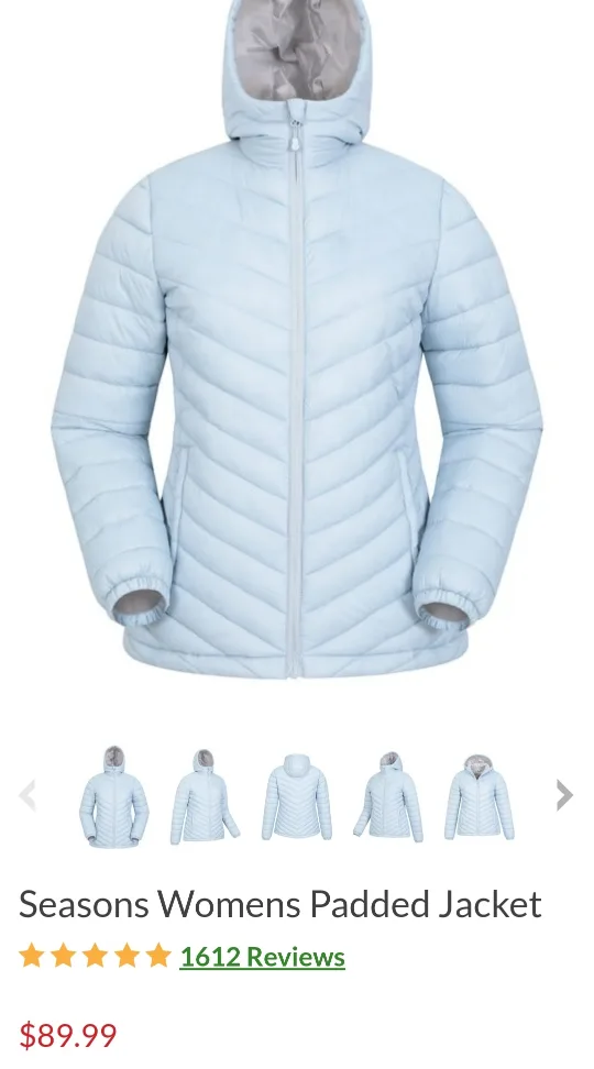 Brand New with Tags - Mountain Warehouse Women's Winter Jacket image indicator(4)