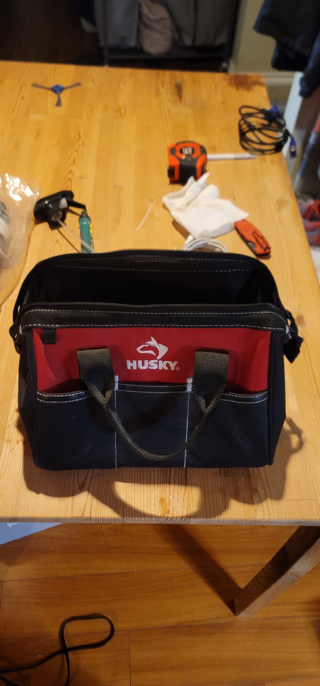 Husky Red and Black Tool Bag #freecycle