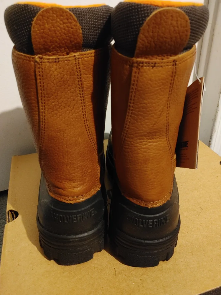 🥕WOLVERINE GENUINE LEATHER WINTER BOOTS BRAND NEW! MENS 10.5 image indicator(5)