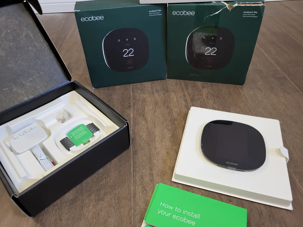 Ecobee3 Lite Smart Thermostats - Brand New in Box image indicator(5)