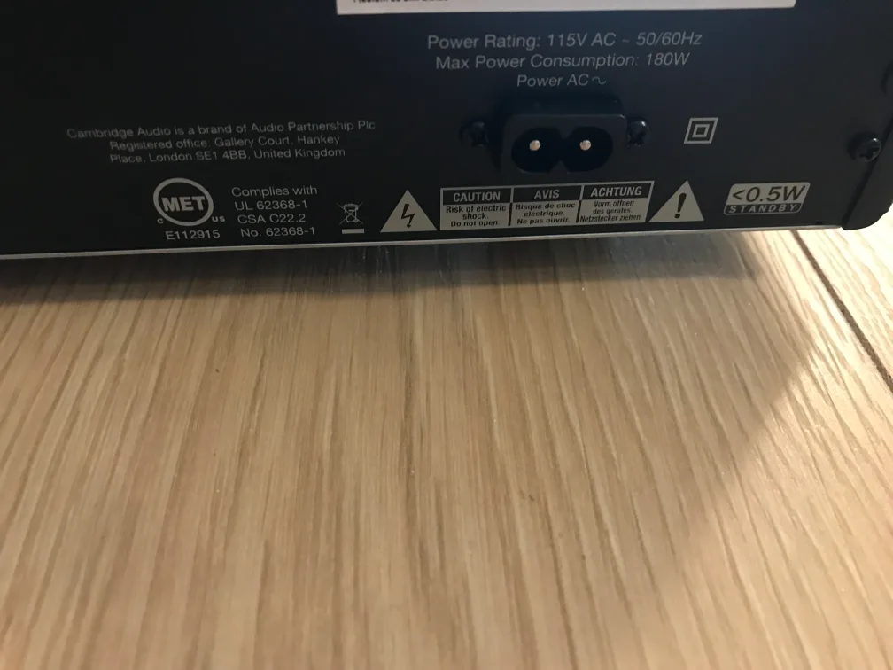 Brand new hi-fi Cambridge Audio AXA25 Integrated Amplifier image indicator(6)