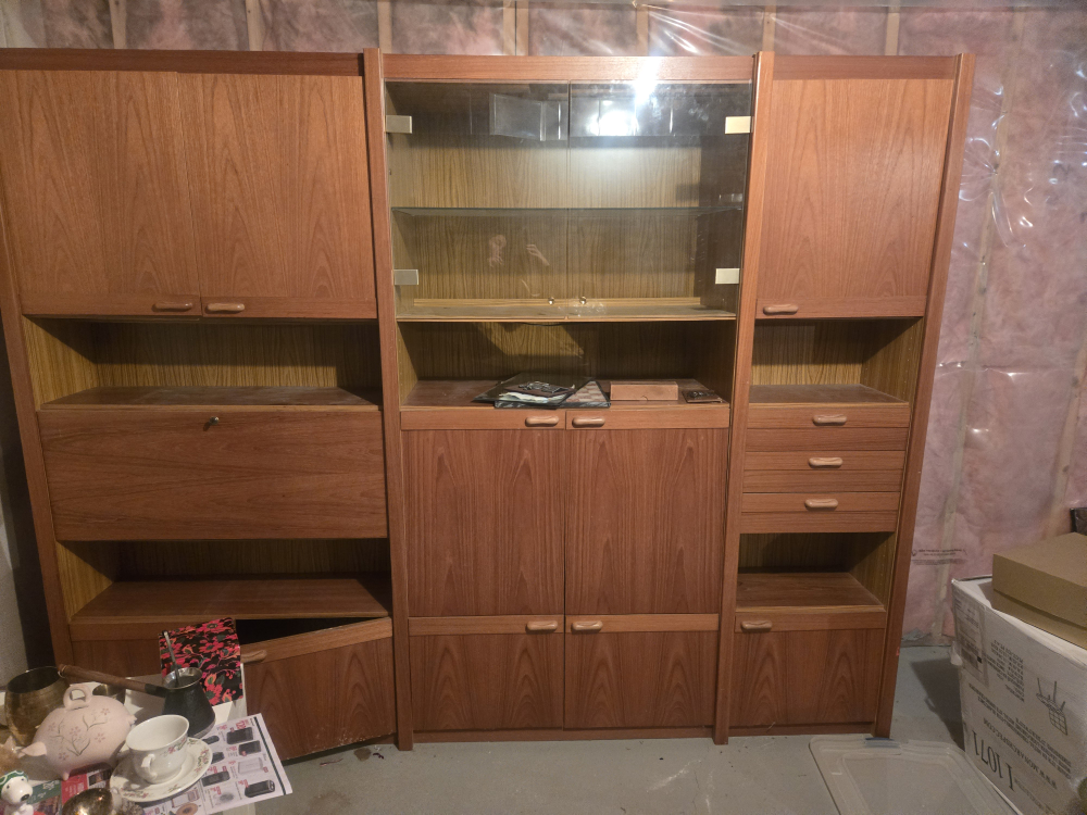 Mid-Century Modern Wall Unit - photo 2