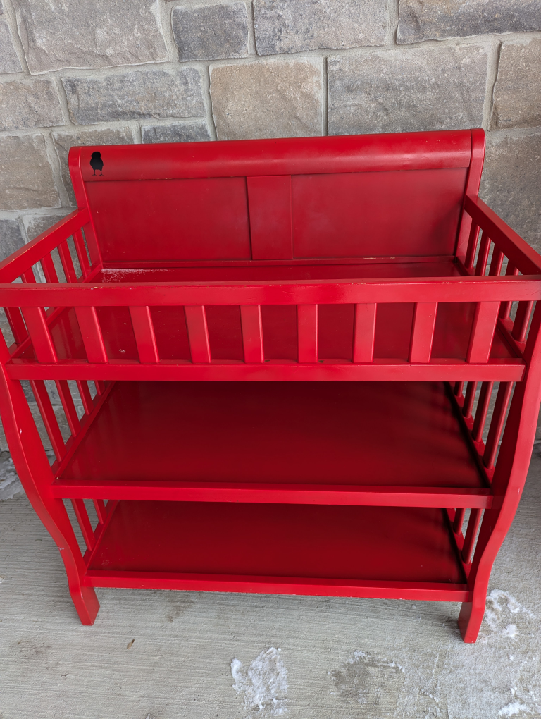 Baby change table