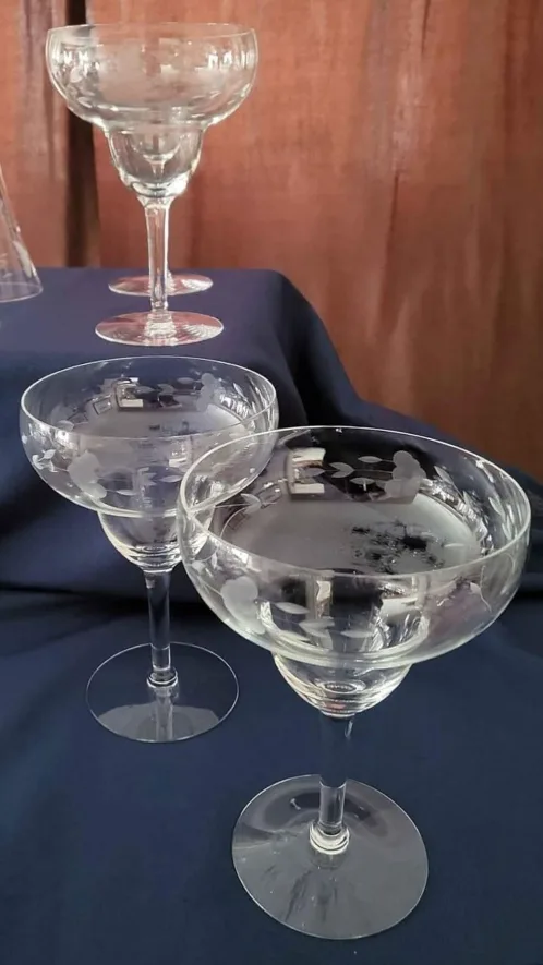 Vintage Princess House Heritage pattern Stemware image indicator(3)