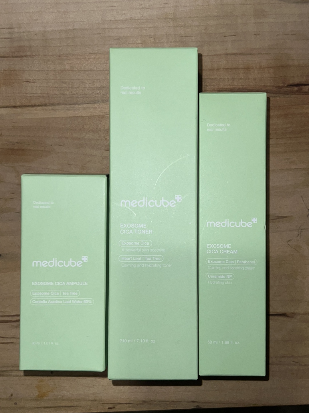 Medicube bundle kbeauty skincare exosome cica toner