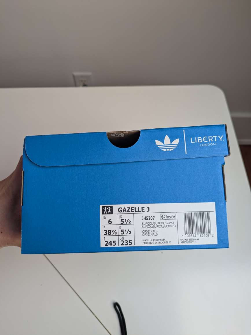 Adidas Gazelle x Liberty London - photo 4