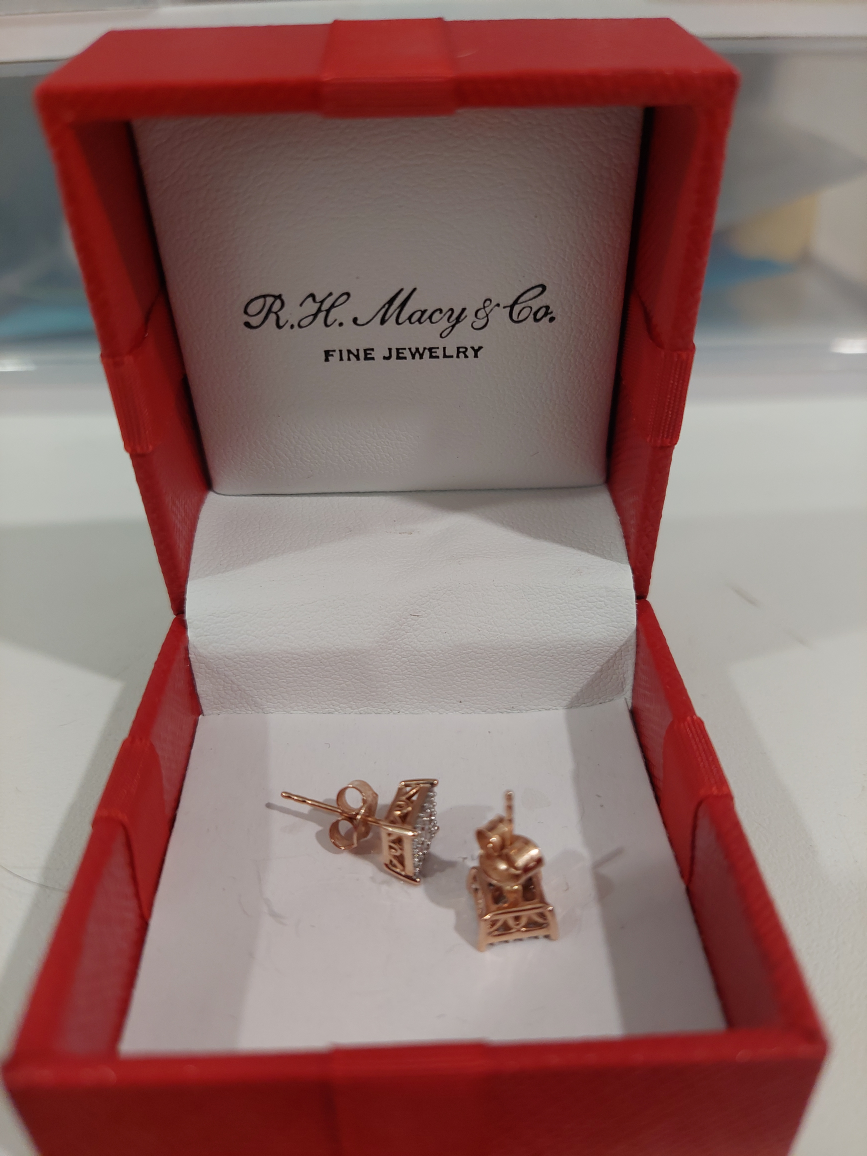 R.H. Macy's & Co. Fine Jewelry Diamond Earrings