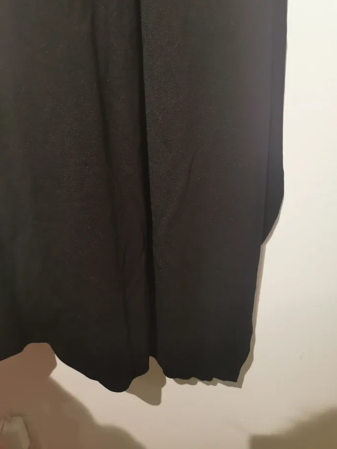 Club Monaco Black Asymmetrical Midi Dress - Size M/M image indicator(5)