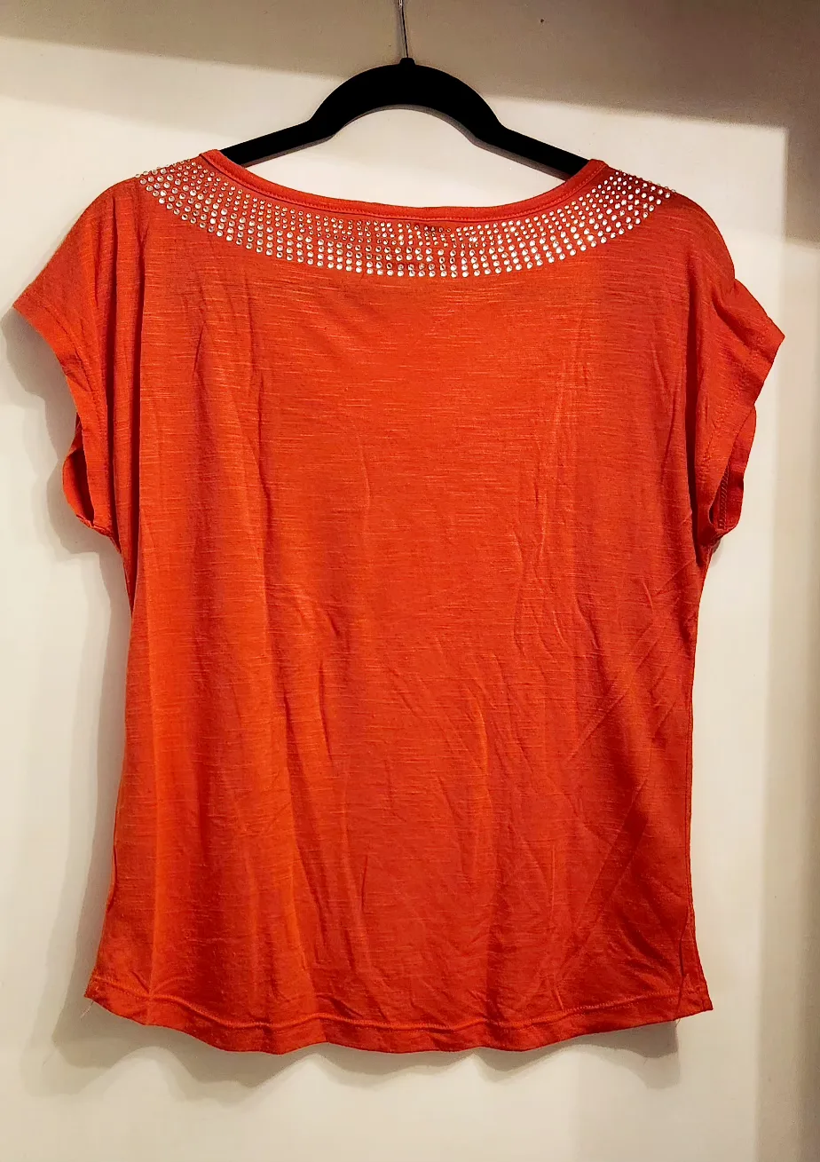 Orange Rhinestone Top image indicator(5)