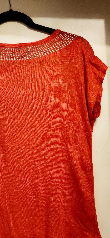 Orange Rhinestone Top image indicator(7)