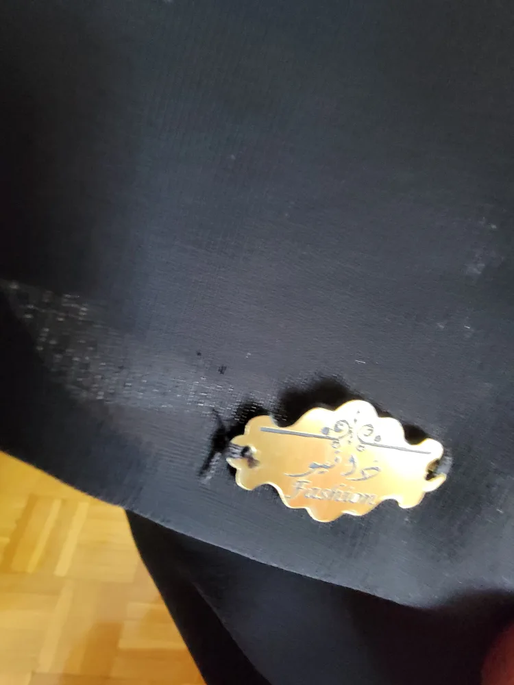 Grey and Black Abaya - First Mode - Size 48 image indicator(2)