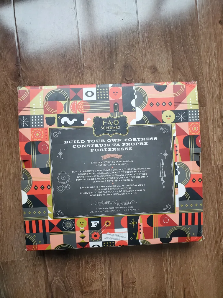 FAO Schwarz Castle Blocks Classic Set - 75 Pieces image indicator(4)