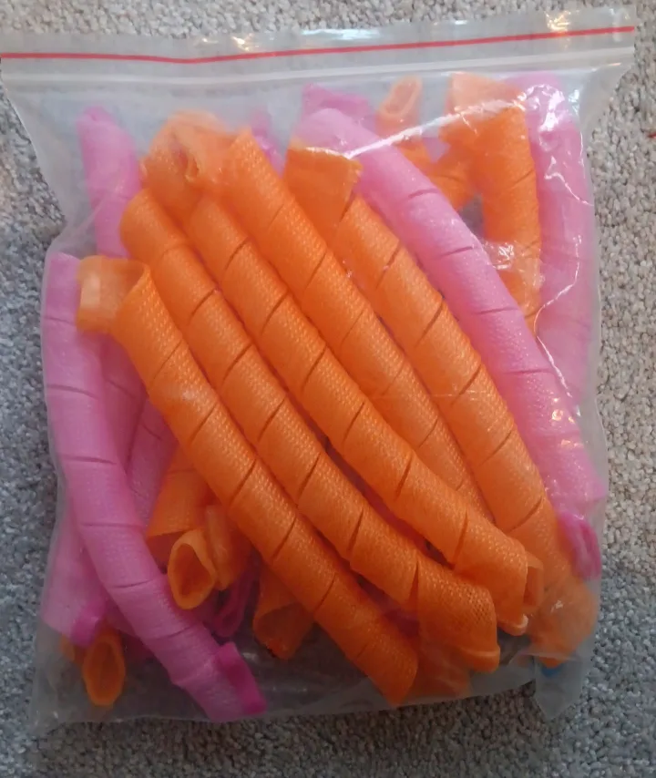 Curlformers Hair Curlers Pink and Orange image indicator(2)
