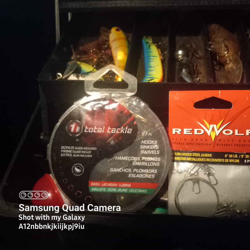 Assorted Fishing Lures and Tackle Box - photo 3