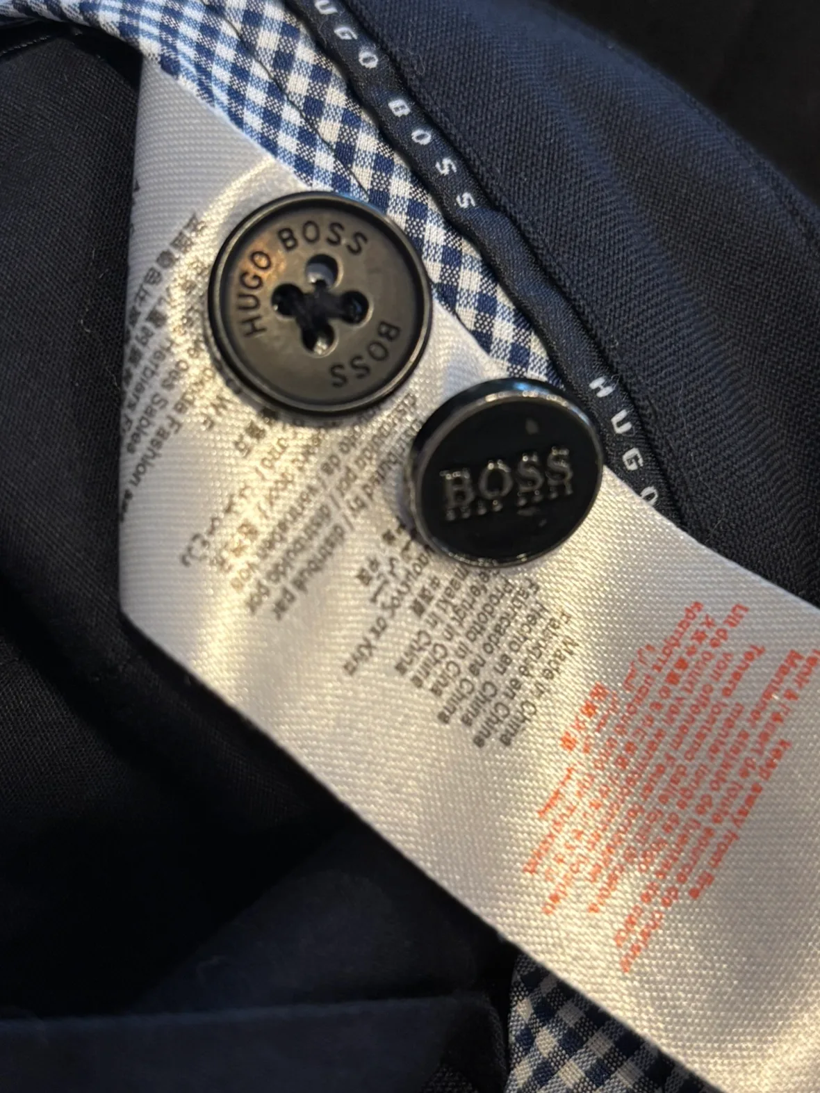 Hugo Boss Boy’s Size 12-Navy Pants image indicator(8)