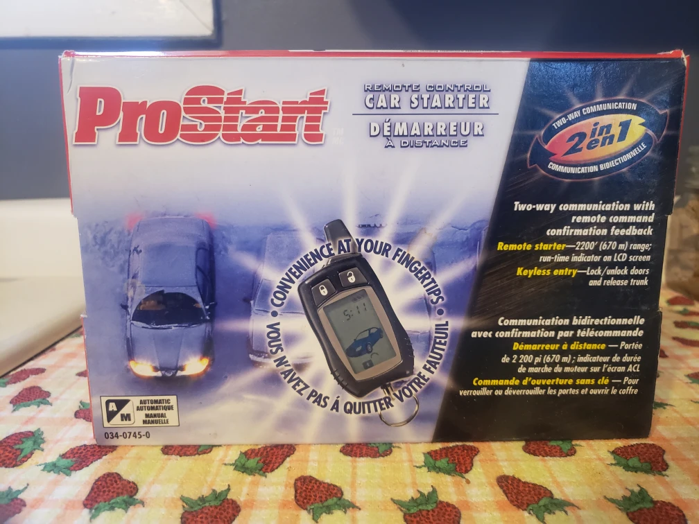 ProStart Remote Car Starter System