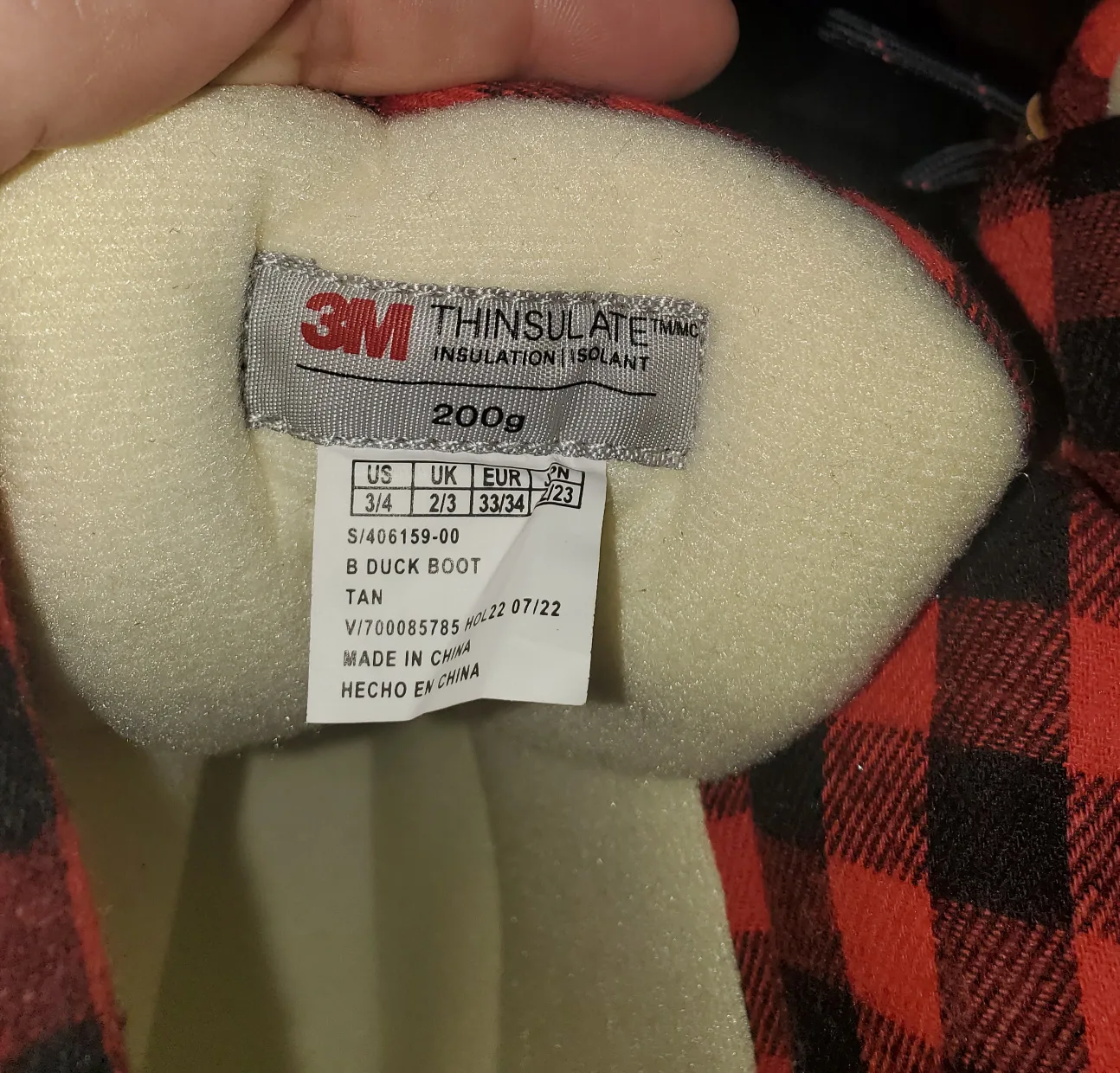 Brand NEW Gap Kids Snow Boots Size 3/4 image indicator(7)