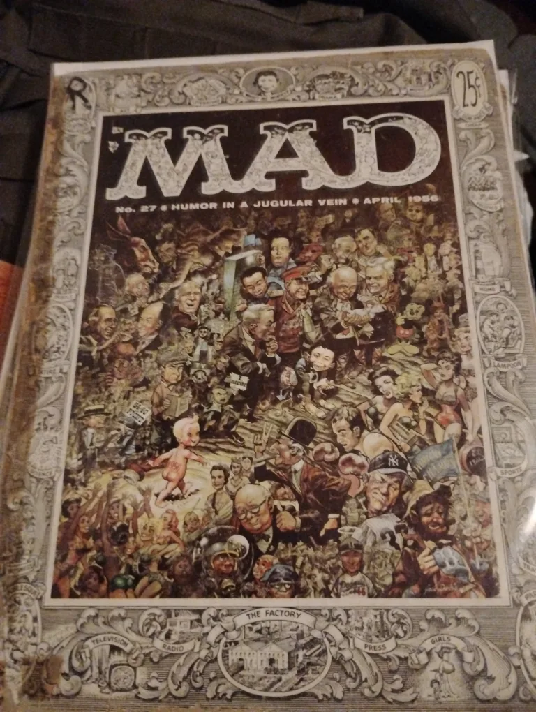 Collection of Vintage MAD Magazines image indicator(4)