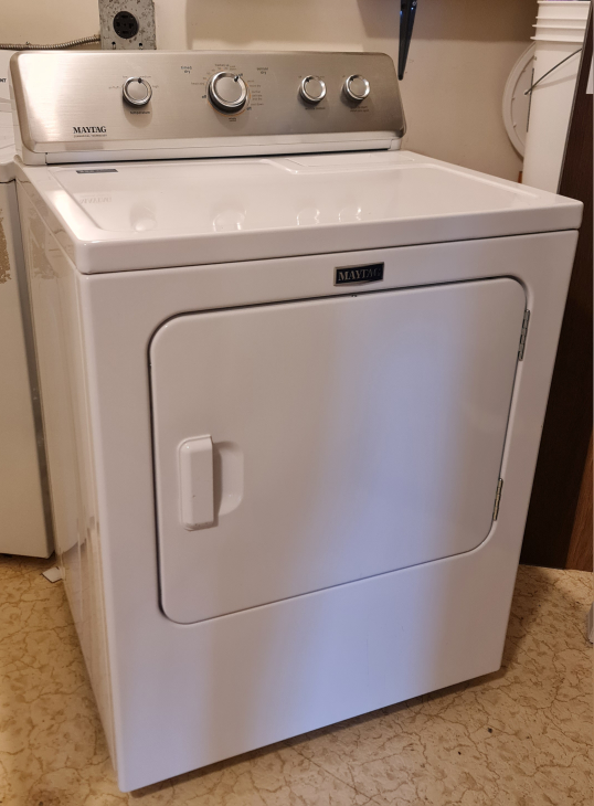 Maytag Electric Dryer 29" x 25"