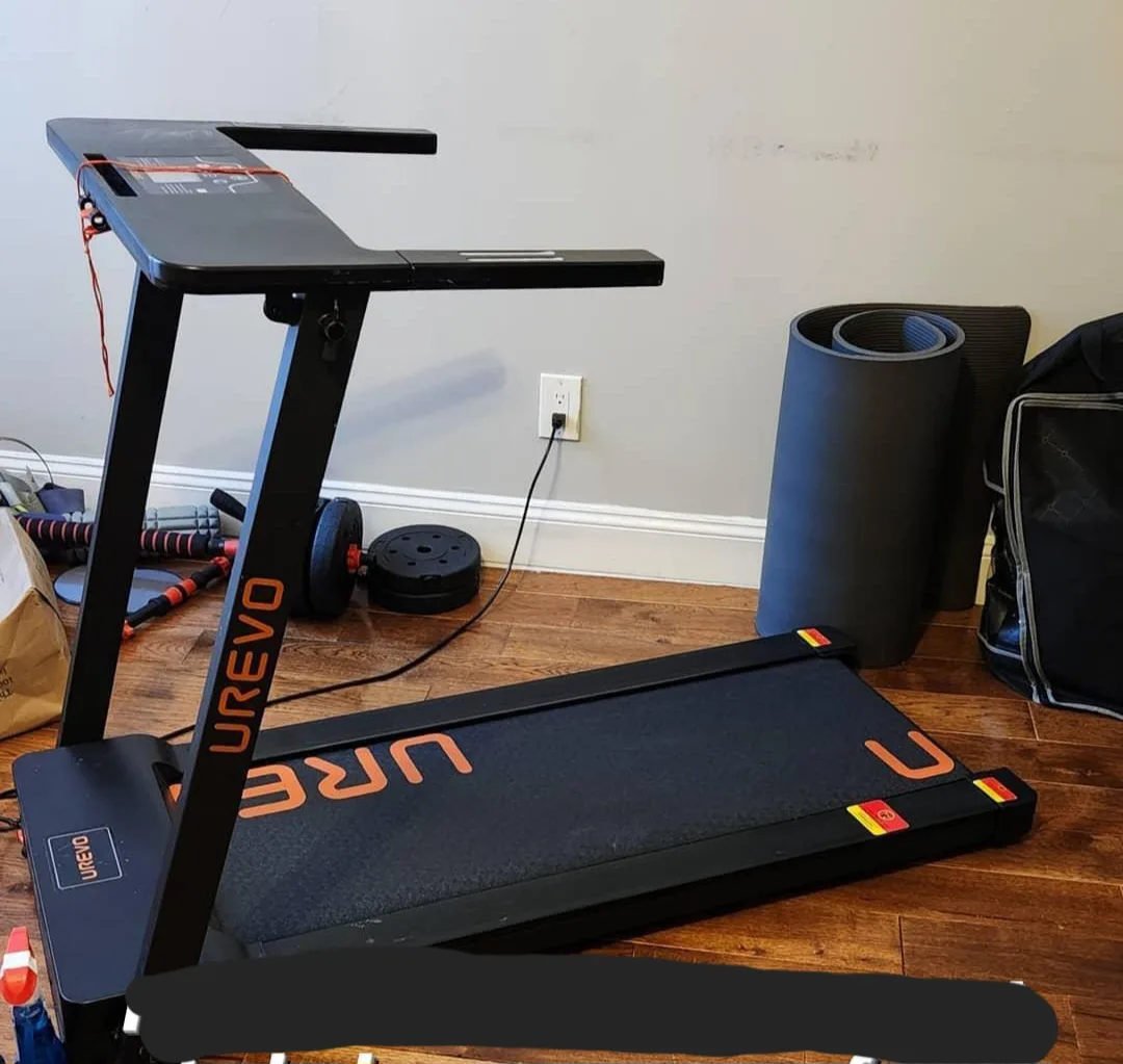 UREVO Treadmill - Folding Home Gym Exercise Machine image indicator(3)