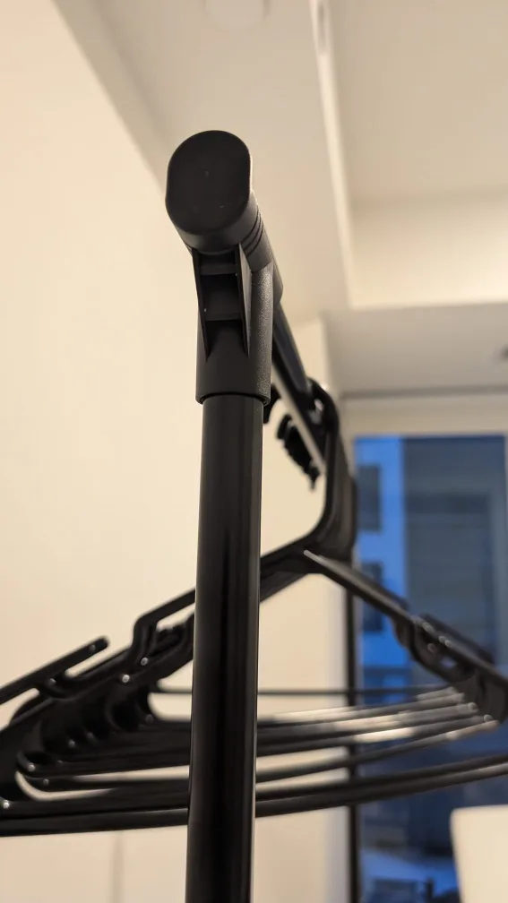 Black Rolling Garment Rack image indicator(2)