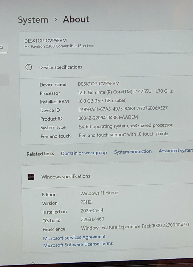 HP Pavilion x360 Convertible Laptop - photo 2