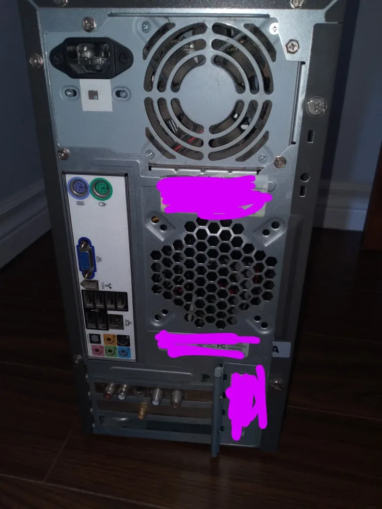 Old Gateway Desktop Computer image indicator(4)