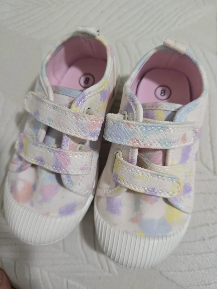 Girls' Size 8 Cat & Jack Toddler Sneakers - 2 Pairs! image indicator(4)