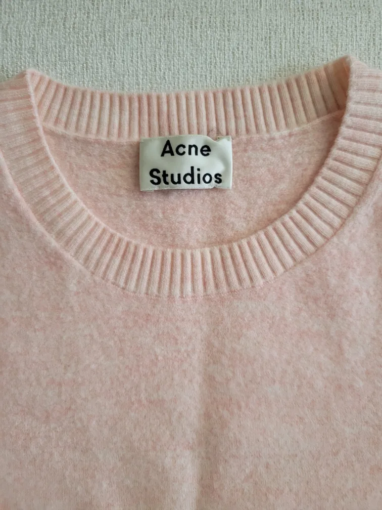 Acne Studios Pink Knit Sweater image indicator(2)