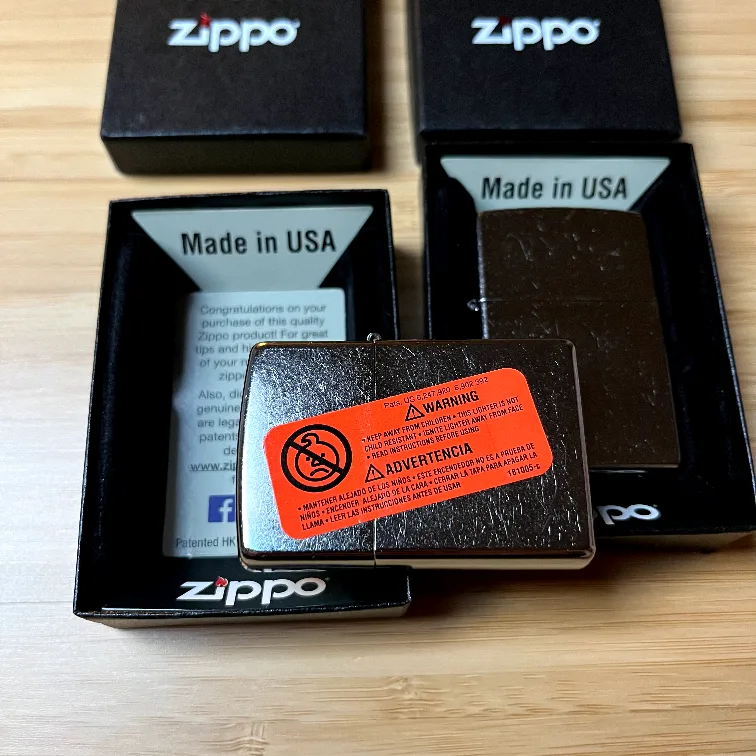 Two New Zippo Lighters in Boxes 🏈 image indicator(2)