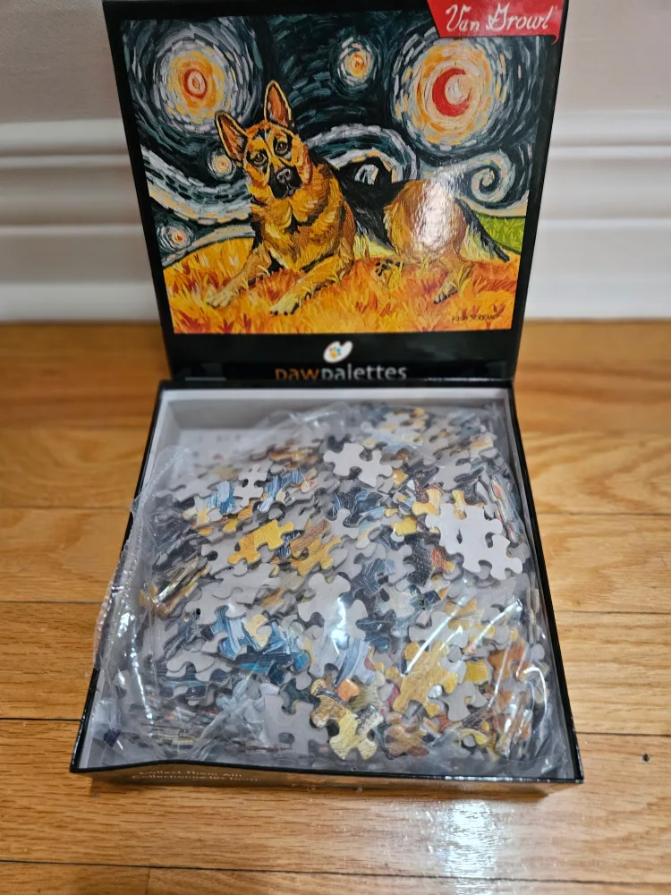 500-Piece German Shepherd Jigsaw Puzzle image indicator(4)