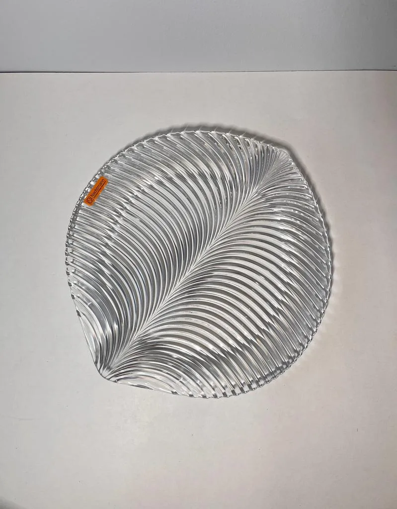 Nachtmann Crystal Serving Platter 🏈 image indicator(4)