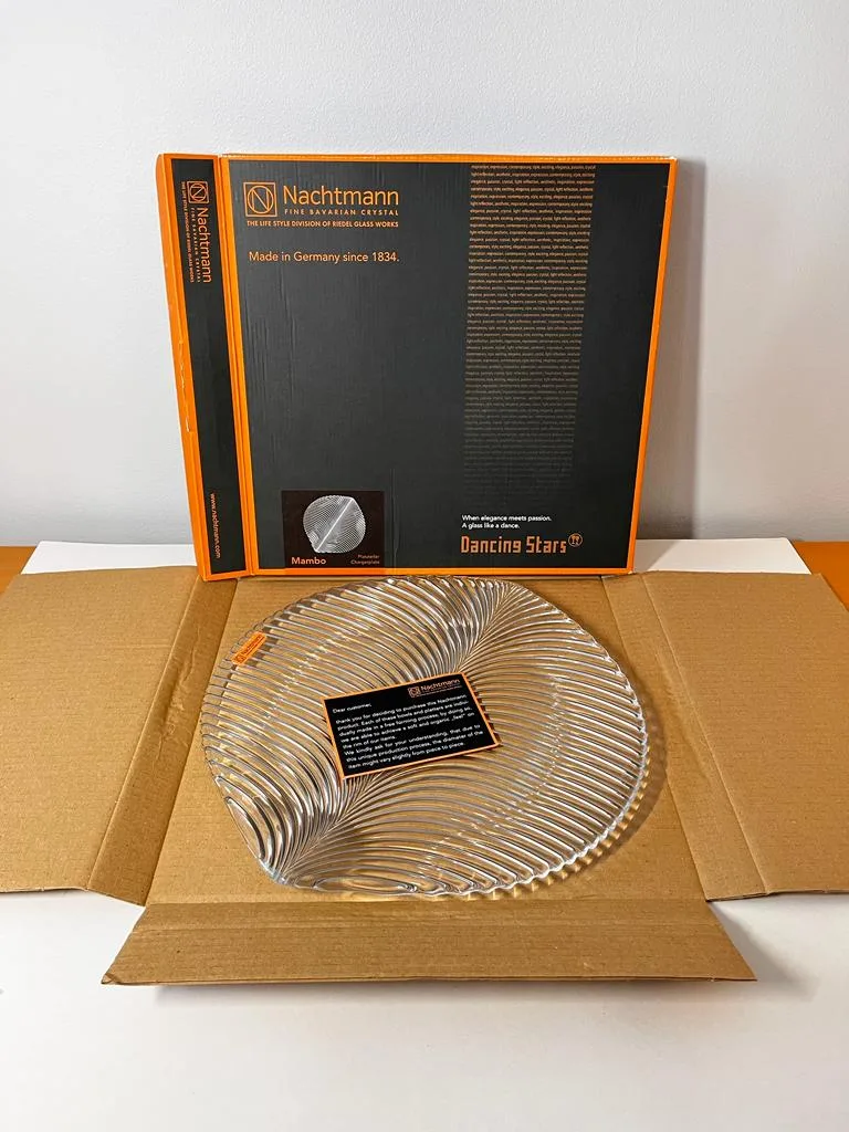 Nachtmann Crystal Serving Platter 🏈 image indicator(2)