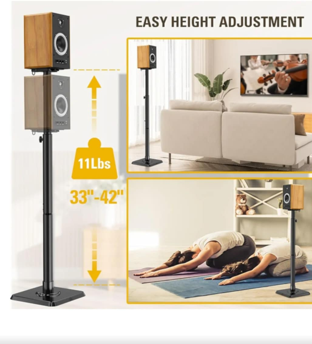 Mounting Dream MD5402-1 Speaker Stands - Pair - photo 2