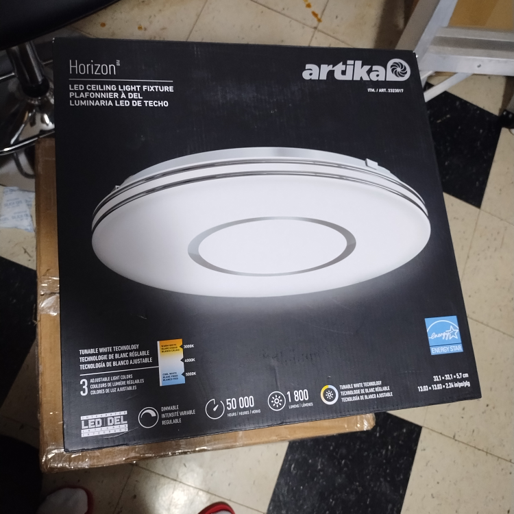 Artika Horizon LED Ceiling Light Fixture - Tunable White
