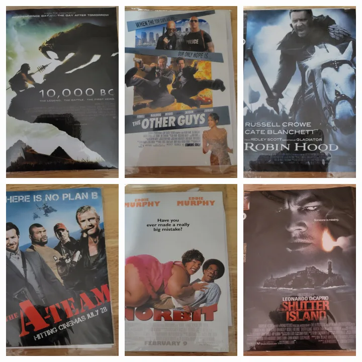 DVD Lot of 6 Movies thumbnail
