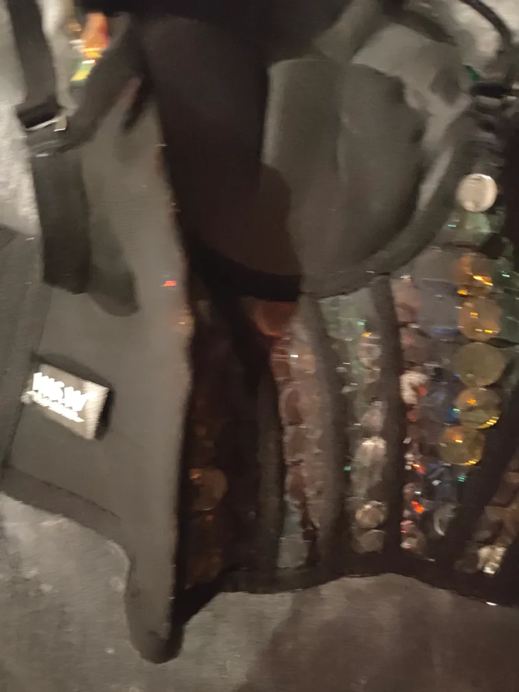 Rhinestone embellished corset top image indicator(5)